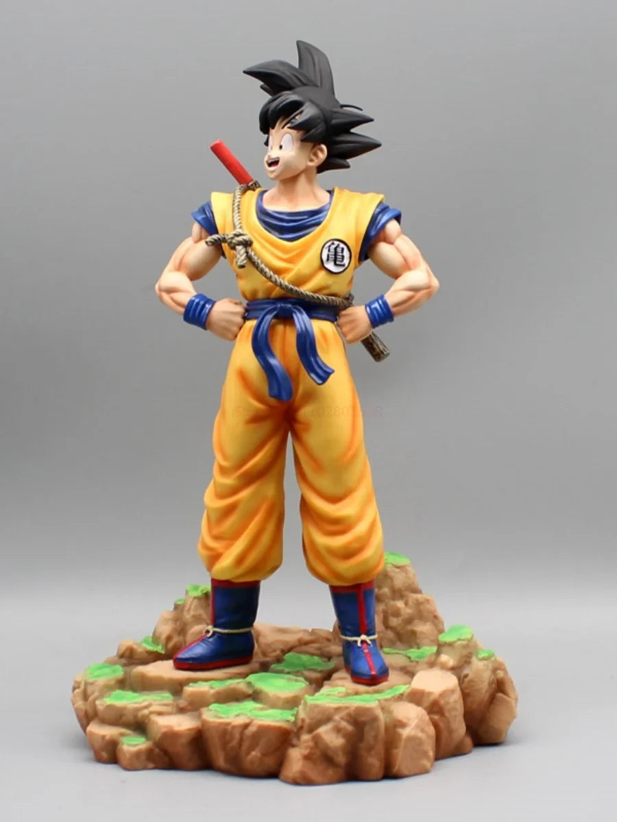 Dragon Ball Dream Super Saiyan Son Goku Somersault Cloud Standing Collection Action Figure Statue Anime Model Ornaments Toy Gift