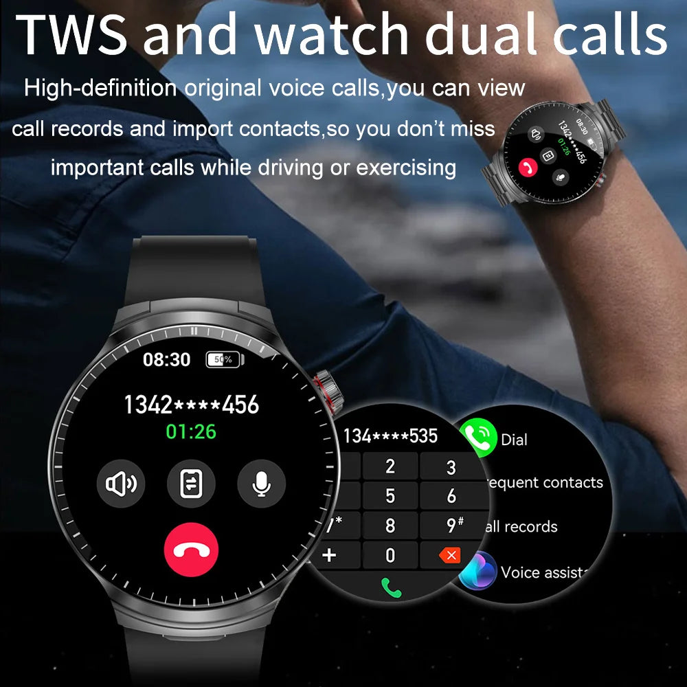 2026 T-REX3 New 2 in 1 Smartwatch With Earbuds Smartwatch TWS Bluetooth Earphone Heart Rate Blood Oxygen Monitor Sports Watch