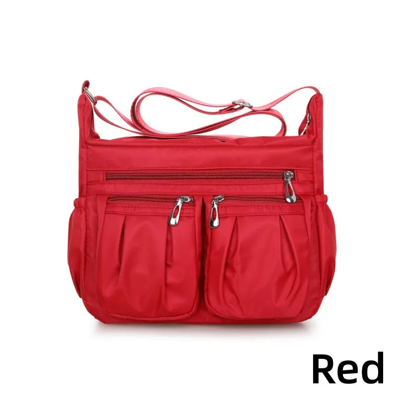 Casual Women Shoulder Messenger Bag Oxford Waterproof Zipper Handbags