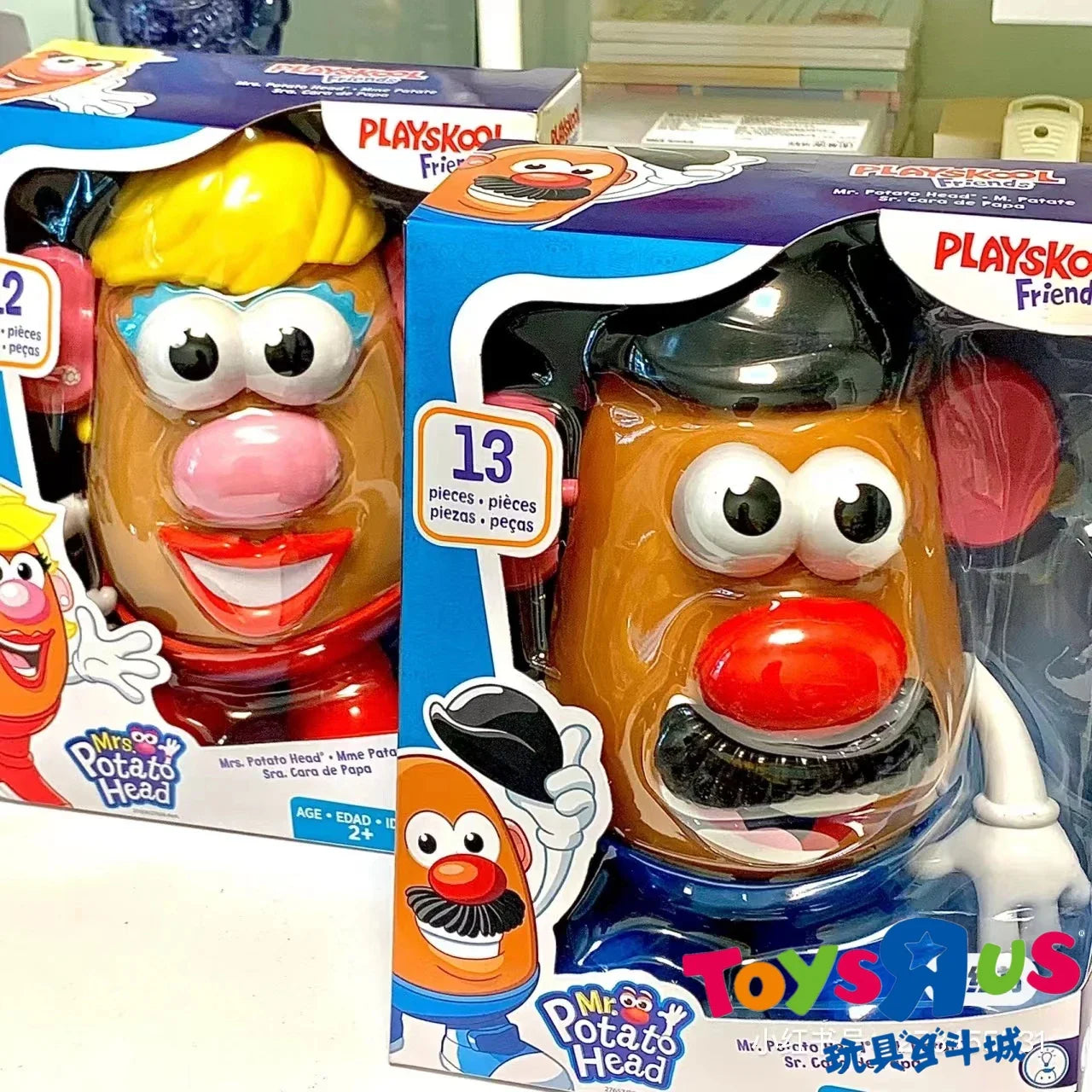 Disney Toy Story3 Classic Mr.potato Head Mrs.potato  Action Figure Educational Gifts Collection