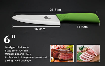 Ceramic Knife Set for Kitchen Professional Ceramic Knife 3 4 5 6 Inch Fruit Rust Proof