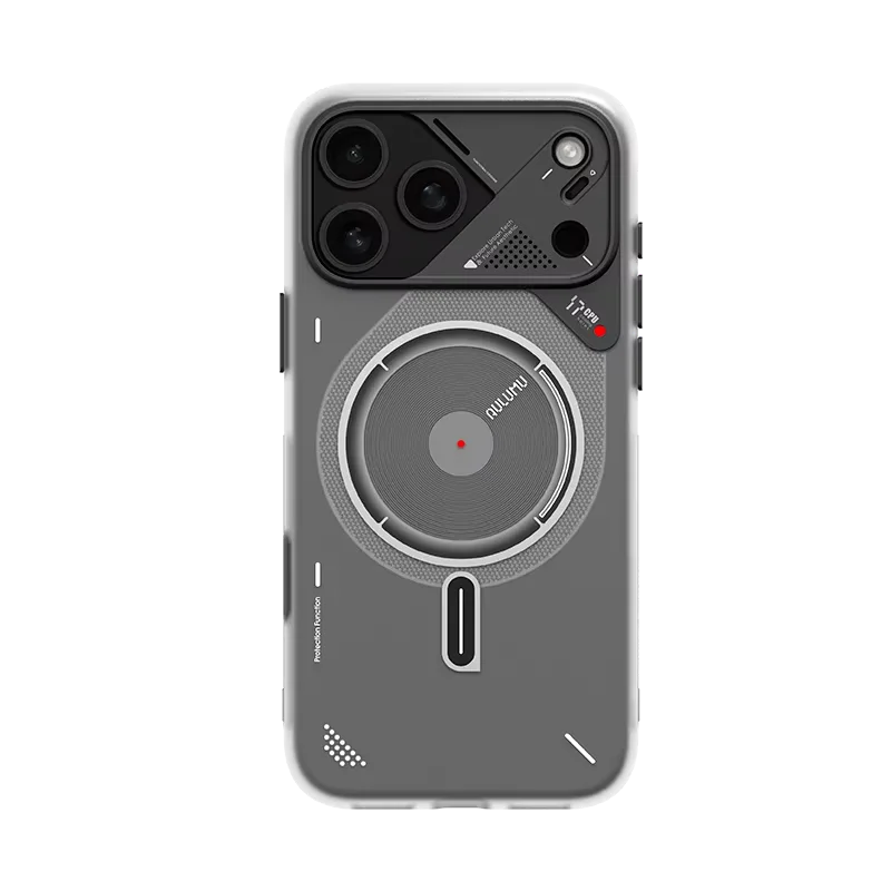 Magnetic Phone Case for iPhone 17 Pro/Pro Max Heat Dissipation Aluminum Alloy Thermal Case with Lens Protective Frame