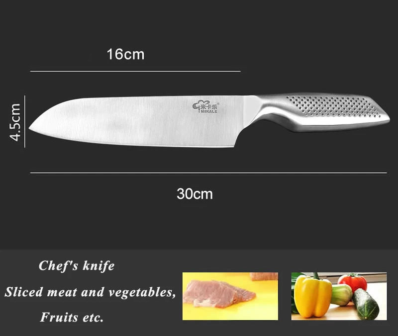 Japanese Kitchen Knife Set Fish Fillet Stainless Steel Meat Cleaver Chef Knife Sushi Knife