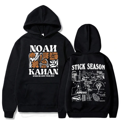 Noah Kahan Hoodie Noah Kahan Stick Season Tour Hoodie Noah Kahan Merch
