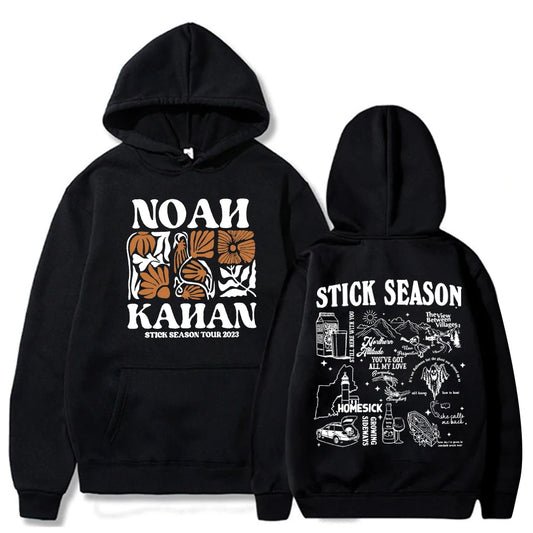 Noah Kahan Hoodie Noah Kahan Stick Season Tour Hoodie Noah Kahan Merch