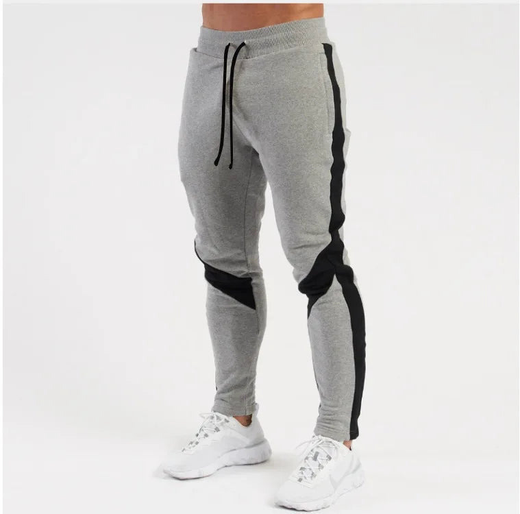 Men Casual Sports Pants Running Workout Jogging Long Pants Gym Sport