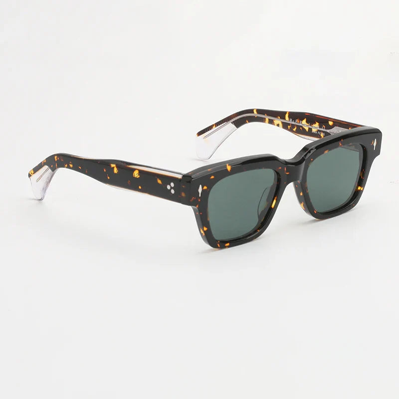 Luxury Brand Original Sunglasses Thick Acetate Handmade Men's Eyewear Designer Top Quality Women's Outdoor UV Protective glasses