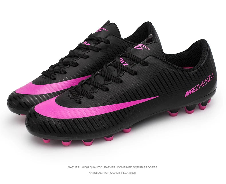 Soccer Shoes Football Boots Hight Quality Outdoor Training Cleats Turf Ankle