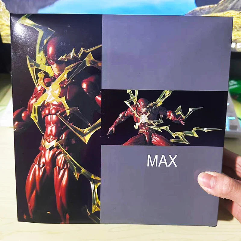 Revoltech Amazing Yamaguchi Flash Action Figure Movable 17cm Flashpoint Model Kaiyodo Flash Figures Toy Collection Holiday Gifts