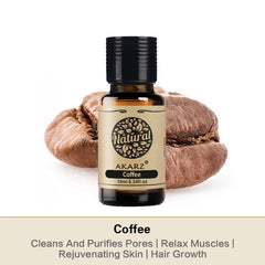 Organic Coffee Essential Oil - Perfect For Skin, Body, and Hair Care! Brew Up Your Senses With Coffee Aroma