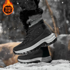 Fashion Winter Shoes Men Snow Boots Outdoor High Top Sneakers Men Comfortable