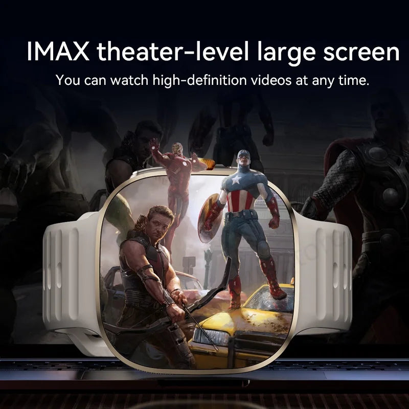 M99 Smartwatch 5G With 2.4inch Amoled Screen 900W Rotating Camera WIFI GPS Position Compass NFC Bluetooth Smart Watch Men Women