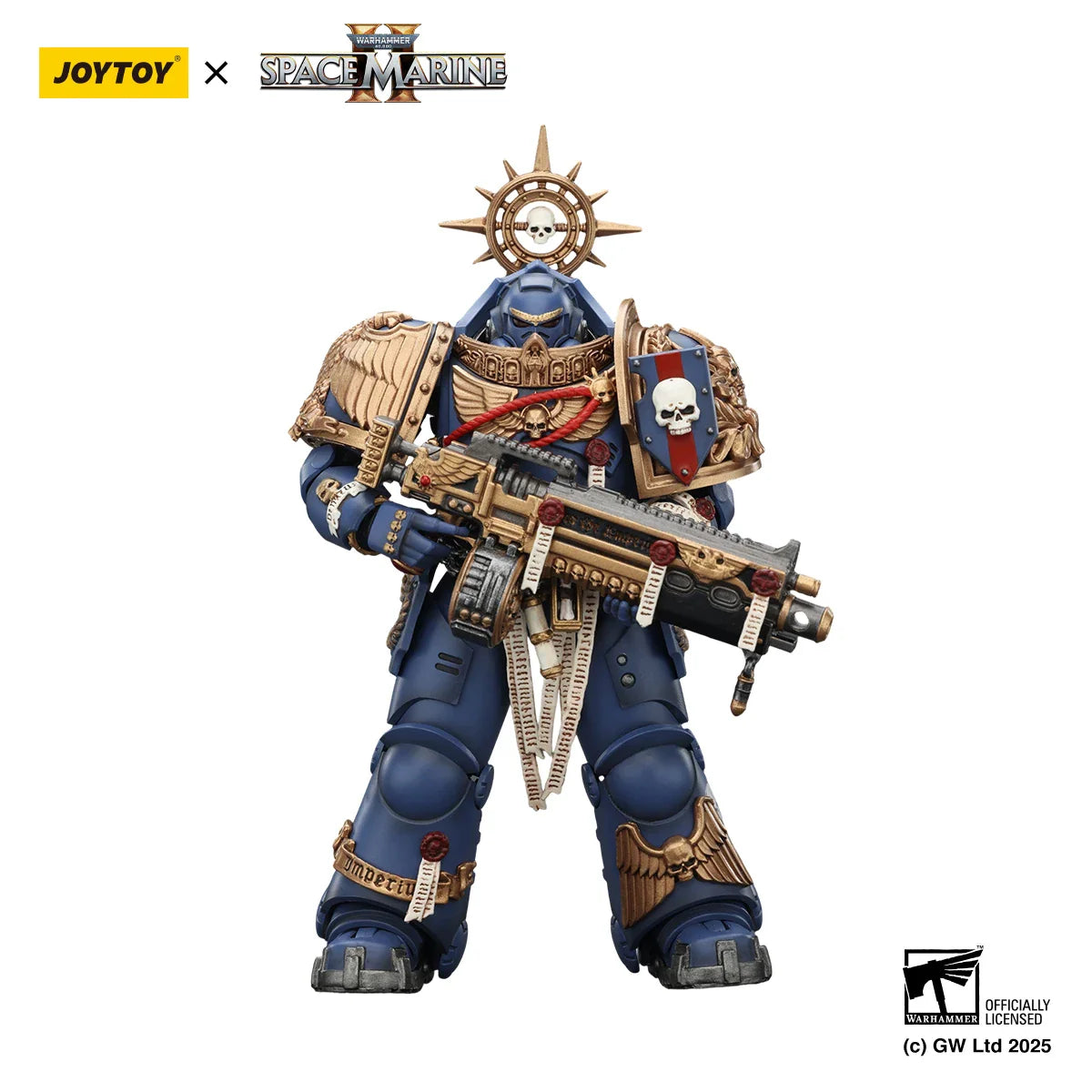 [IN-STOCK]JOYTOY Warhammer 40K 1/18 Action Figures Ultramarines Titus Victrix Guard Guilliman Anime Model Toys Gift