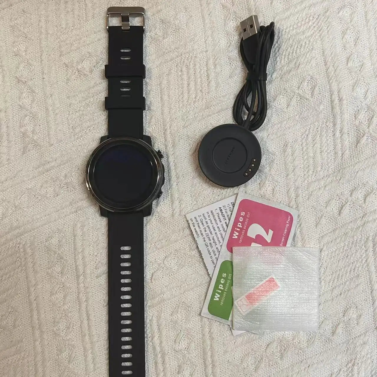 Amazfit Stratos 3 Smartwatch For Men with GPS Bluetooth and 5ATM Waterproof Displays Demonstration Machine with box