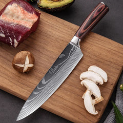 Kitchen Knife Set Japanese Cooking Knives Set Chef Knife Sharp High Carbon