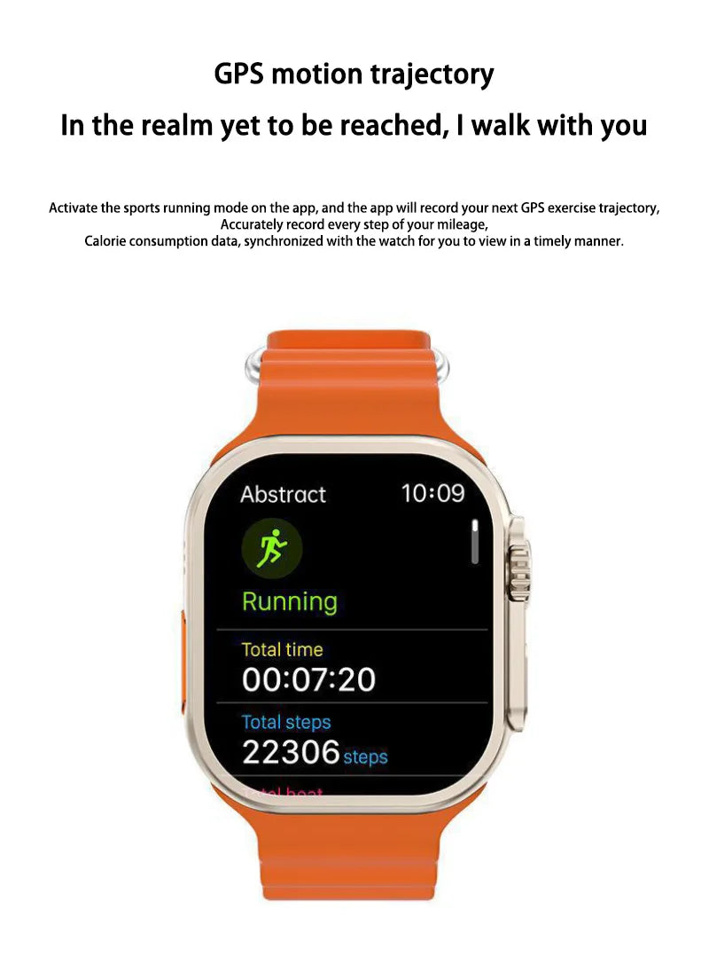 2026 Original T900 Ultra 2 Smart Watch 49mm Men Women Bluetooth Call Music Game Wireless Charging NFC Smartwatch For Android IOS
