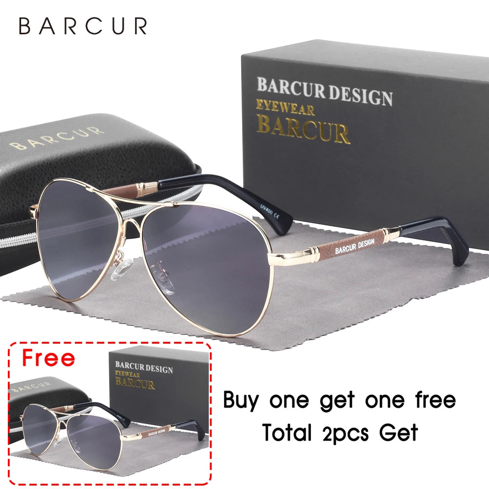 Sunglasses Polarized For Men Sun Glasses Women Pilot Gradient Lens Eyewear