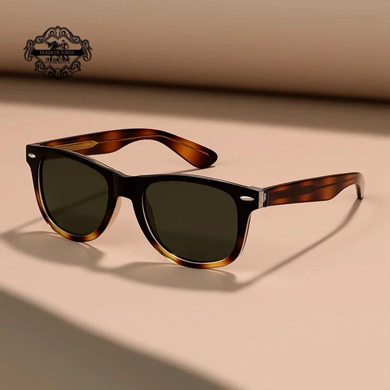 Fashion Vintage Square Sunglasses Men Women High-Quality Luxury Brand Designer Sun Glasses Driving Fishing UV400 Eyewear
