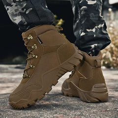 Brand Men Boots Tactical Military Boots Outdoor Hiking Boots Winter Shoes