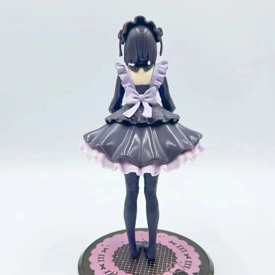 12cm My Dress-Up Darling Anime Figure Black Maid Outfit Kitagawa Marin Action Figure Shizuku Kuroe Figurine Collection Model Toy