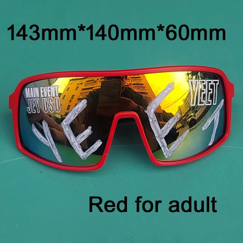 Jey Uso YEET Sunglasses Sports Shades MAIN EVENT Blue Glasses Bloodline USOS RARE colors  Motorcycle glasses
