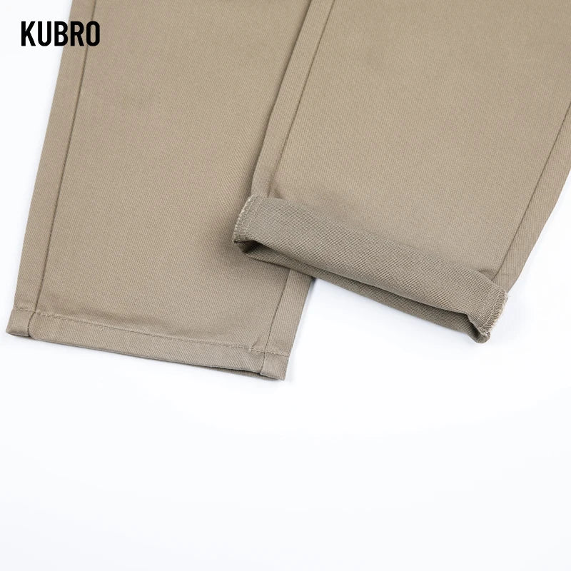 Suit Pants Men's Classic Black Multicolor Autumn Winter Casual Straight Trousers Business