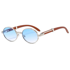 Sunglasses Men's Oval Sunglasses Women's Fashion Trend Uv Protection Sunglasses