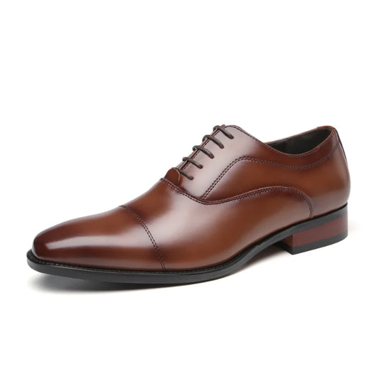 High Quality Men Dress Shoes Oxford Shoes for Men Wedding Formal Business Shoes