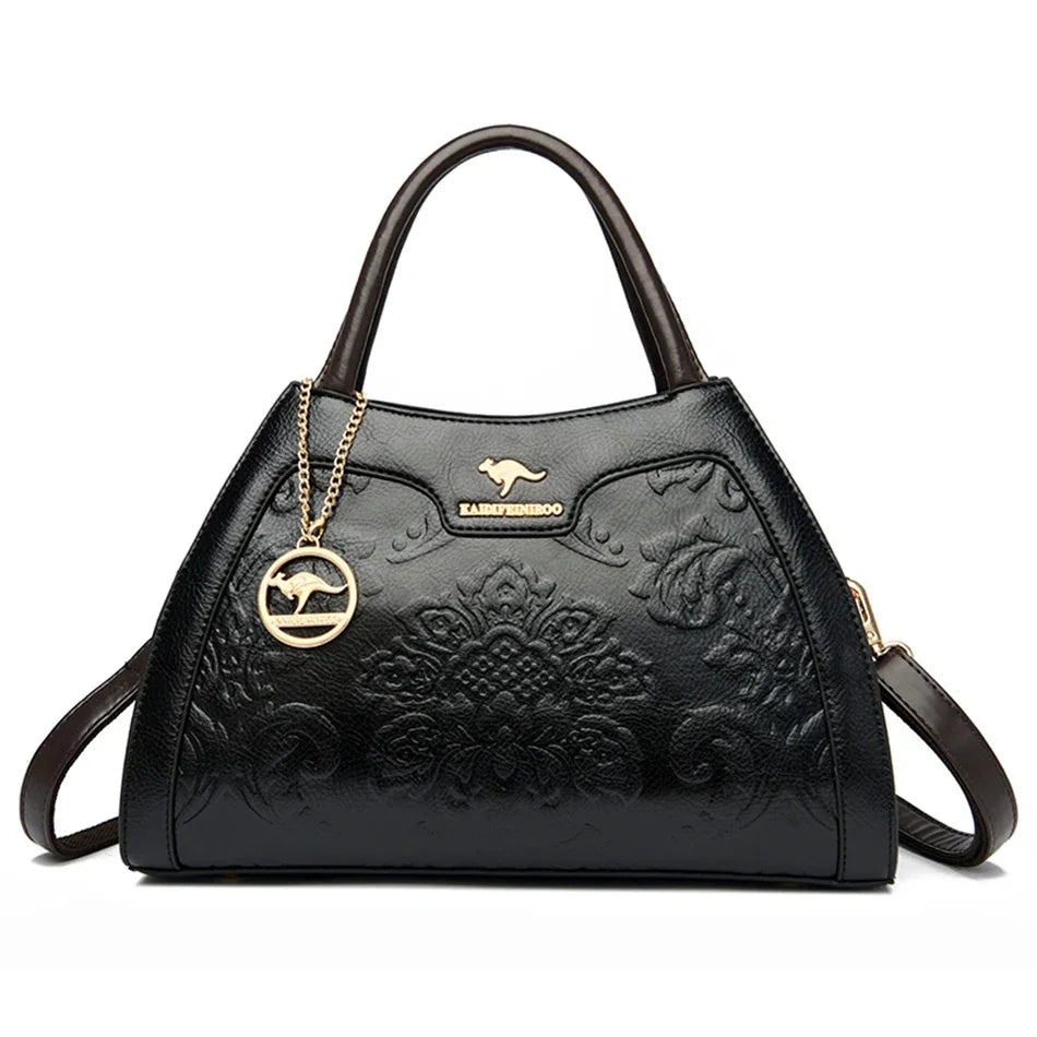 Casual Tote Leather Handbags Purse Women Bag Designer Messenger