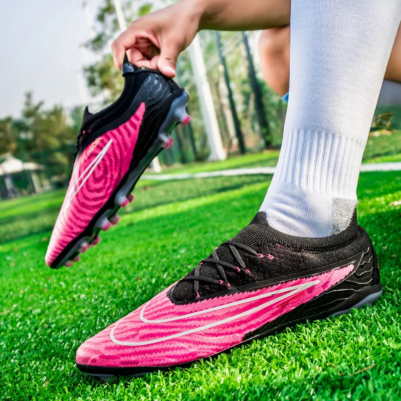Men Soccer Cleats Women Soccer Shoes Sneakers Futsal Training Football Shoes