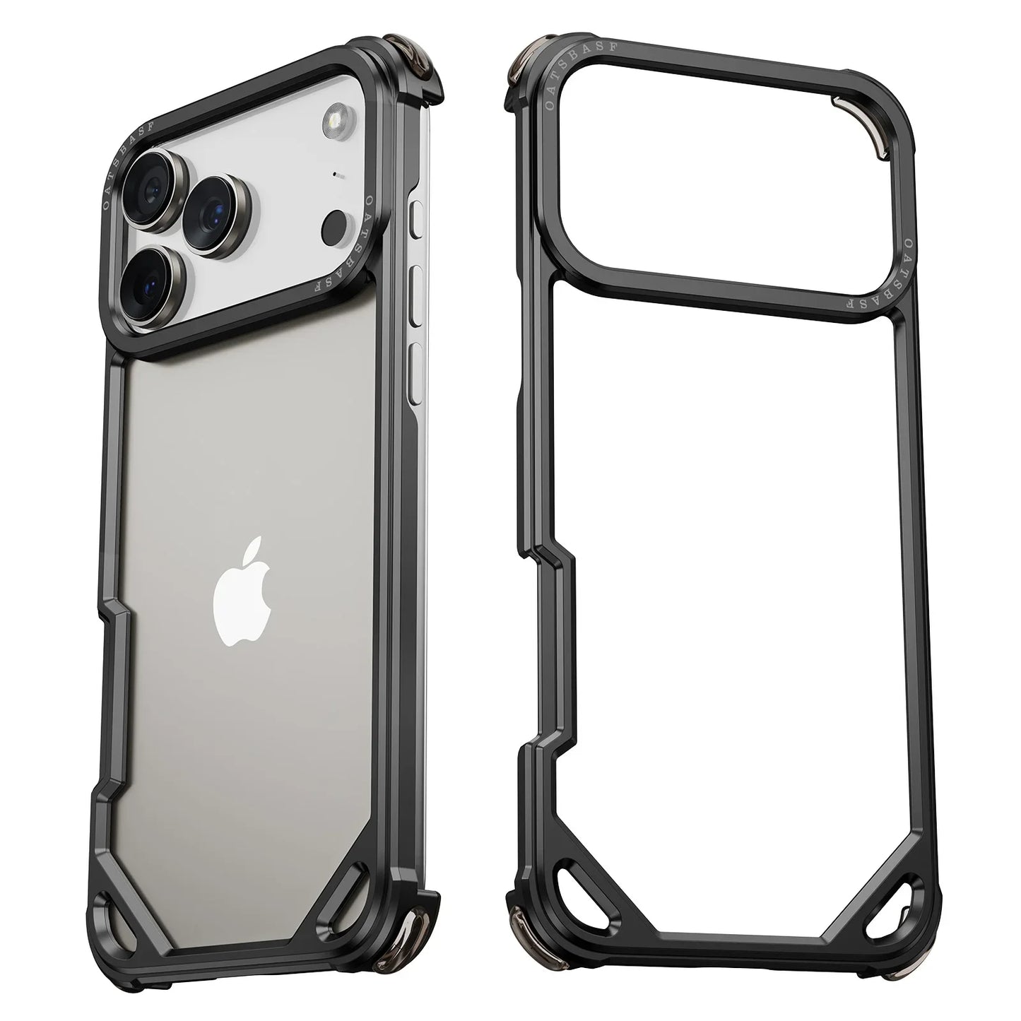 Case for iPhone 17 Pro Max 17 Air Magsafe Metal Shockproof Protective Phone Cover Aluminum Alloy Anti-Drop Shells