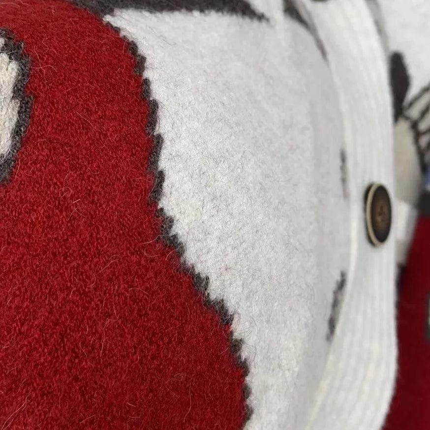 Cardigan Donald Cartoon Sweaters for Women Coat