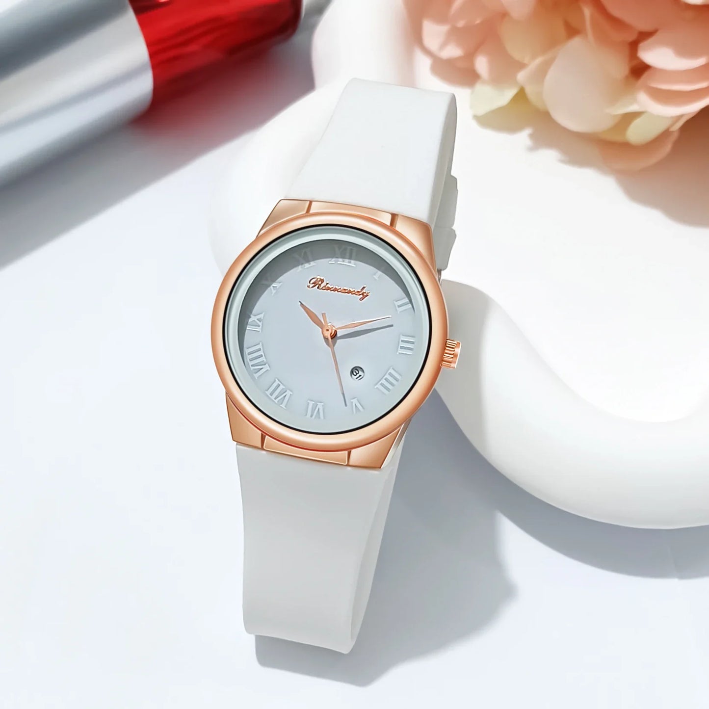 Fashion Watches Women Quartz Watch Sports Silicone Strap Ladies Wristwatches Calendar Clock Gift relogios feminino