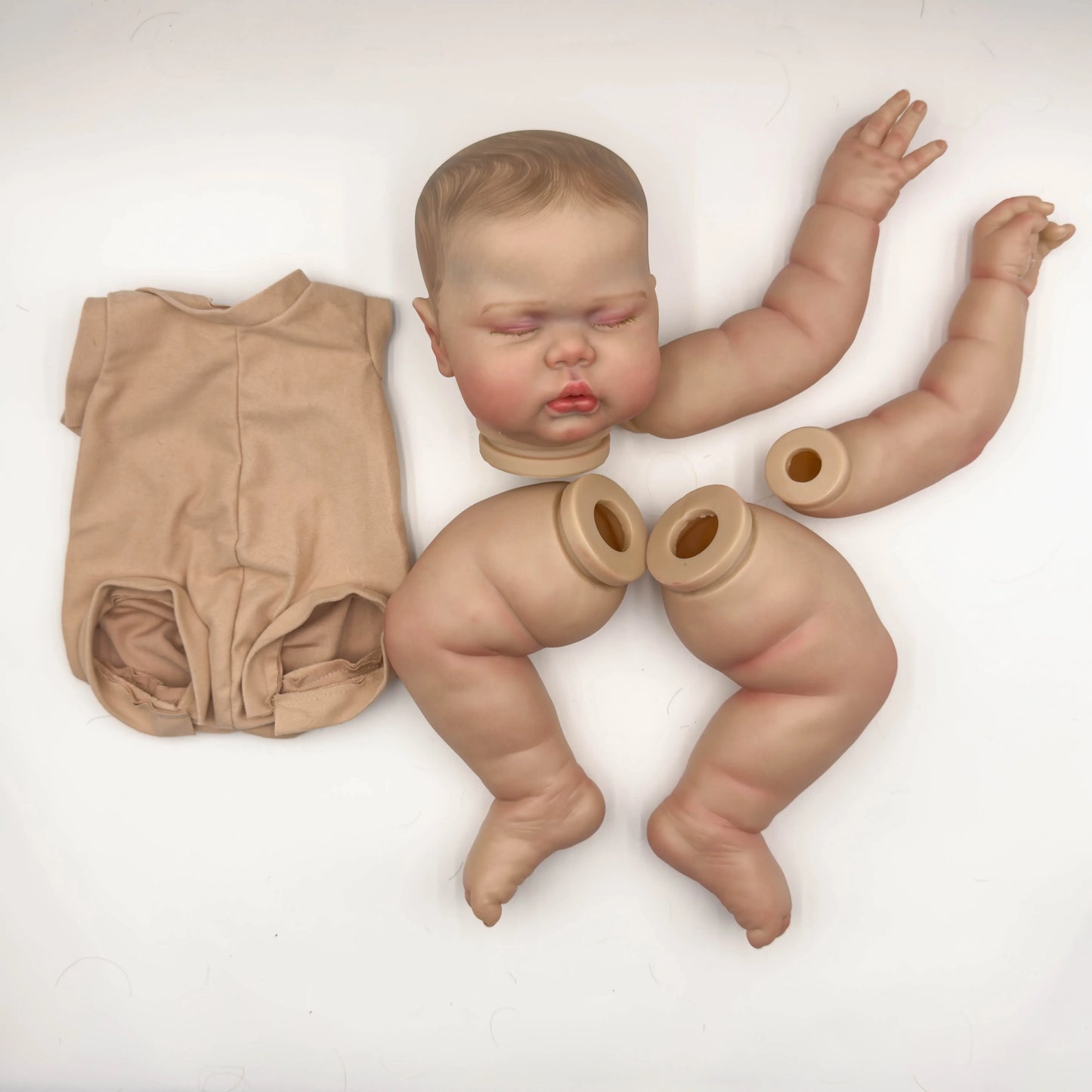 NPK 24-inch Finished Painted Doll Kit - Pickle Cute Pre-Painted Doll Parts Ideal Birthday & Christmas Gifts