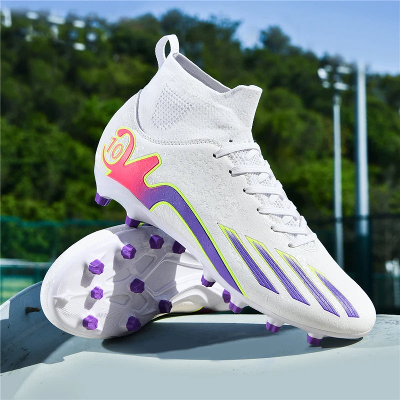 Sneakers Men Soccer Shoes Sport FG Football Boots Adult Futsal Training Shoes