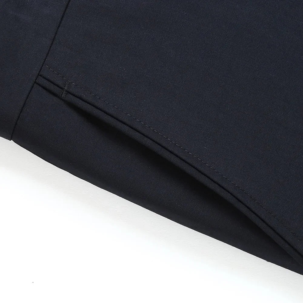 Summer Men Business Thin Silk Suit Dress Pants Male Classic Breathable Office