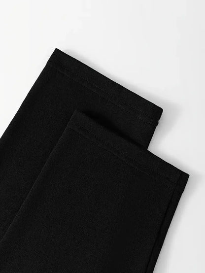 Winter Autumn Long Sleeved Black Cat Design Shirt Funny T Shirt Women's Casual Long Sleeve T-Shirt Crew Neck Top Tee Tshirt