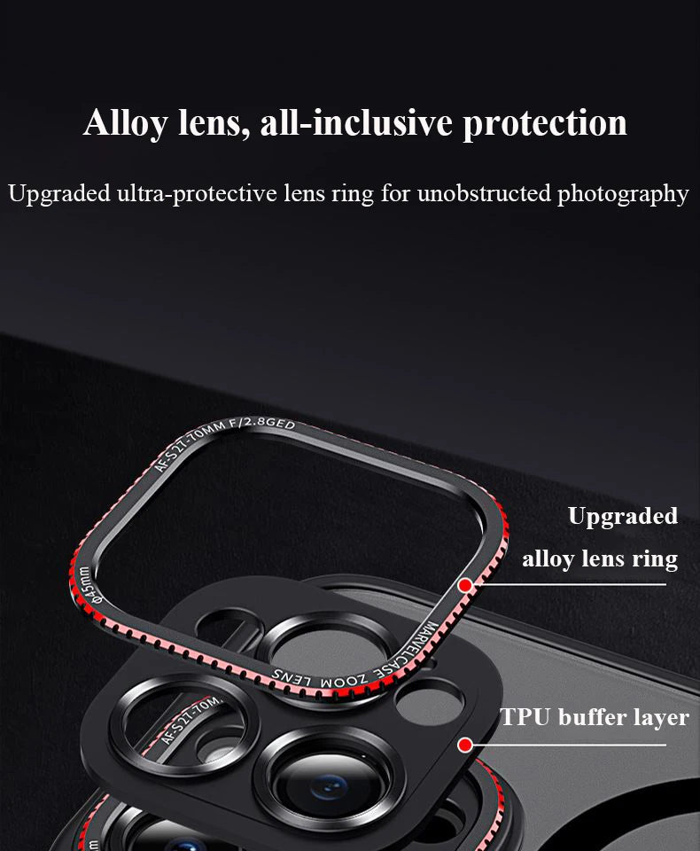 Matte Bumper Magnetic Clear Case For iPhone 15 14 13 12 Pro Max Plus Magsafe Wireless Charge Full Lens Protection Cover