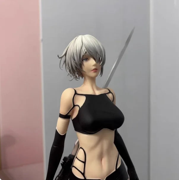 In Stock Nier: Automata  A2 Battle Damage Edition 1/4 50cm Statue Figure Boutique Statue Desktop Ornaments Decoration