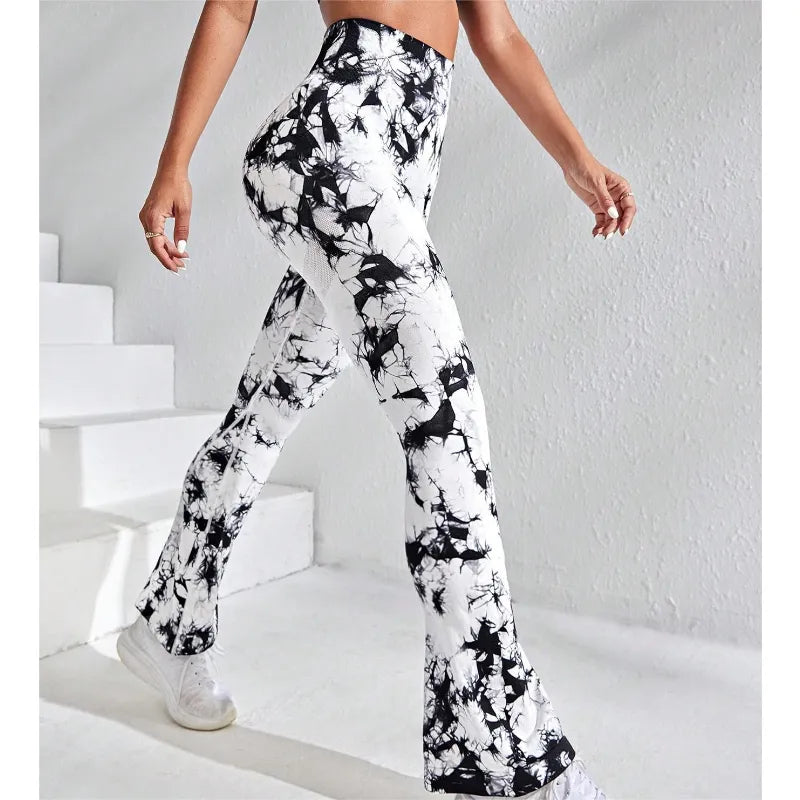 Women High Waist Seamless Leggings Gym Fitness Pants Knitted Push Up Leggings