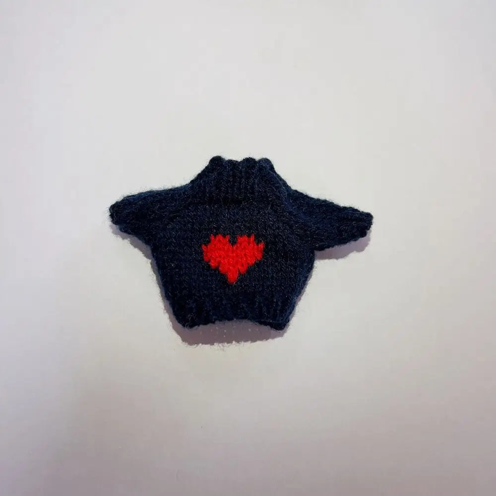 Christmas Style Dolls Sweater Dog Doll Clothes Cute White/Red/Green BJD Doll Clothes Mini 10cm for 16cm/17cm Bjd Doll