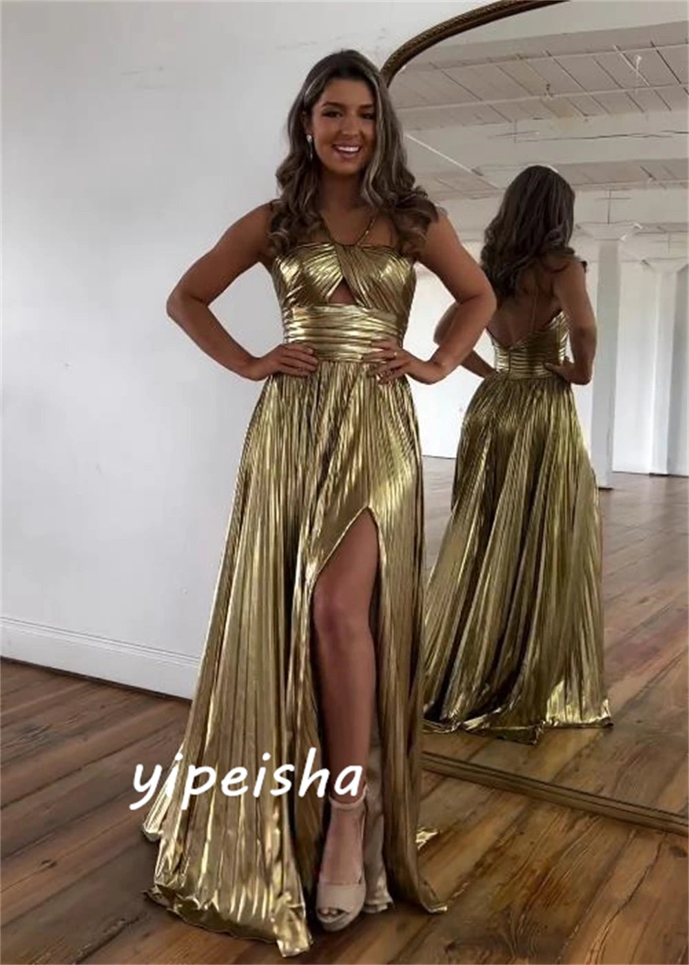 Homecoming Dresses: A-line Quinceanera Dress Draped Shirred Evening  Gowns