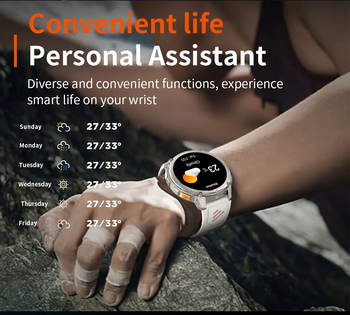 2026 New T-Rex3 Pro GPS Tracker Smartwatch Men 120-Day Standby 1100mAh Clock Rugged Outdoor Sport 10ATM Waterproof Call Watches
