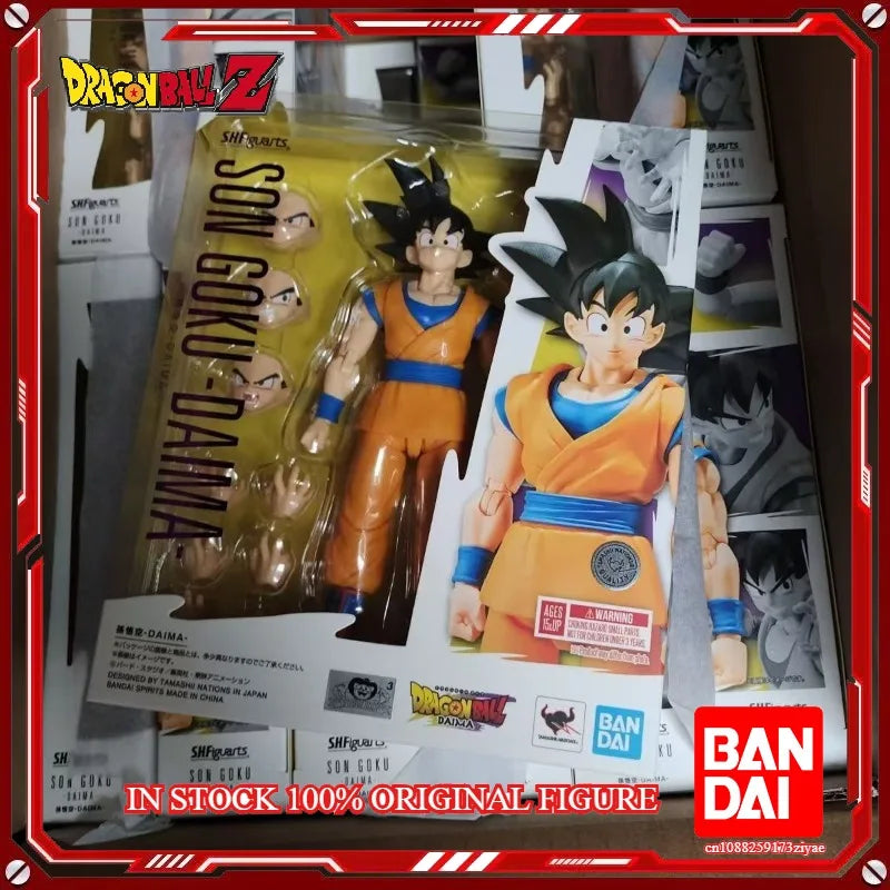 Original Bandai Dragon Ball Z S.H.Figuarts Super Saiyan God Blue Son Gokou SHF Son Goku Blue  Action Figure Model Toys