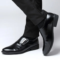 Oxford Shoes for Men Dress Shoes Formal Pointed Toe Business Wedding Dress Shoes
