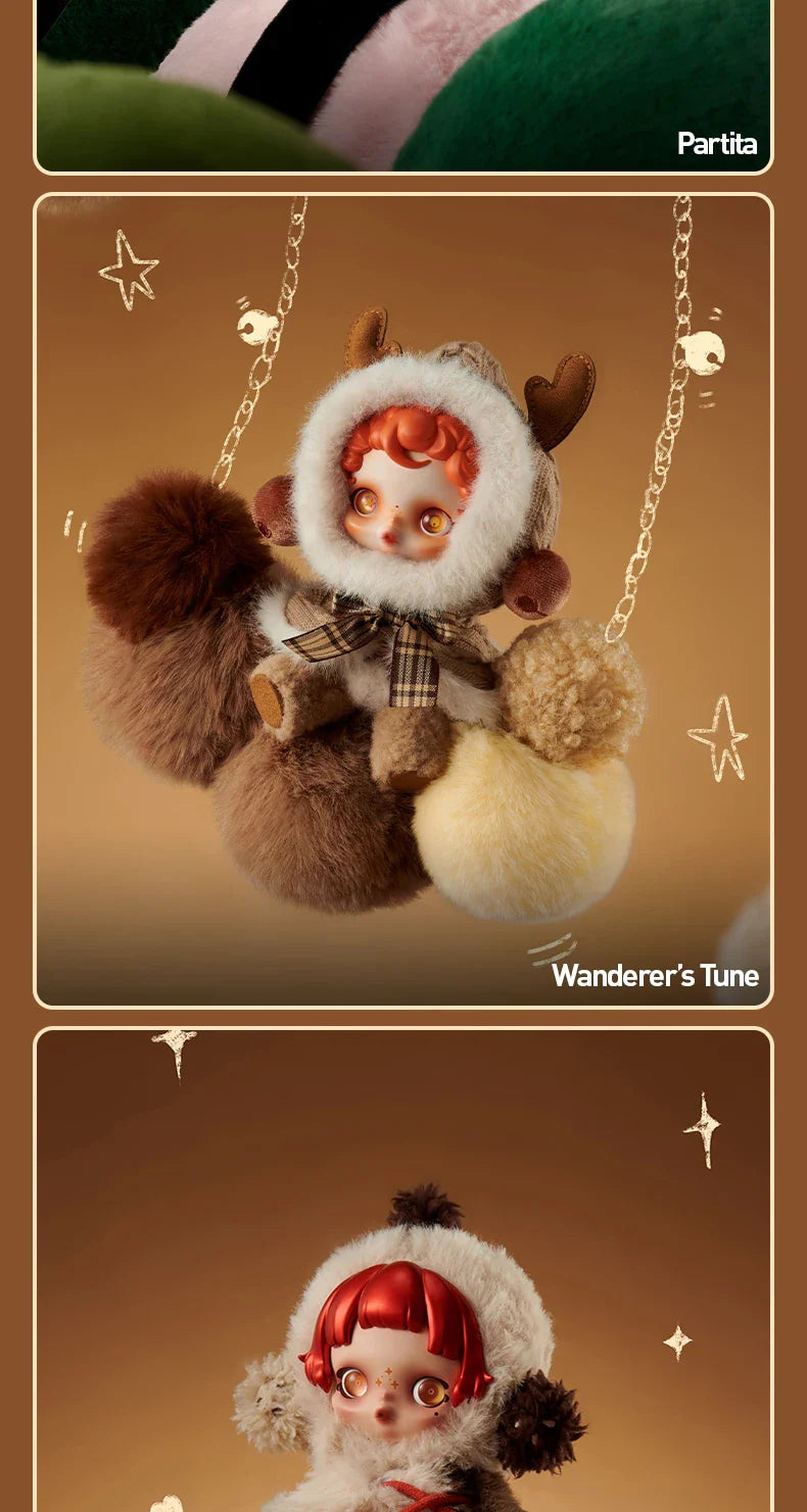 POP MART SKULLPANDA Winter Symphony Series Blind Box Mystery Box Guess Bag Toys Doll Cute Anime Figure Desktop Ornaments
