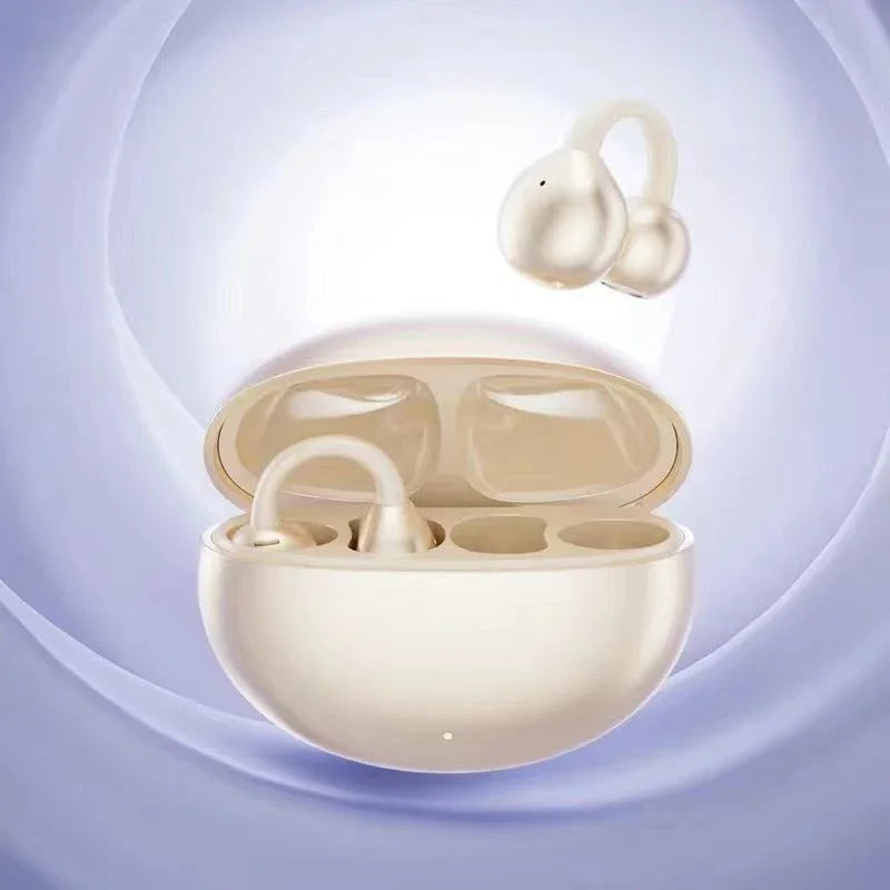 2026 Wireless Headset Bluetooth 5.4 Earplug Earphone PearlClip Pro Supports AI ENC clear Call Multipoint Connection And IPX5.