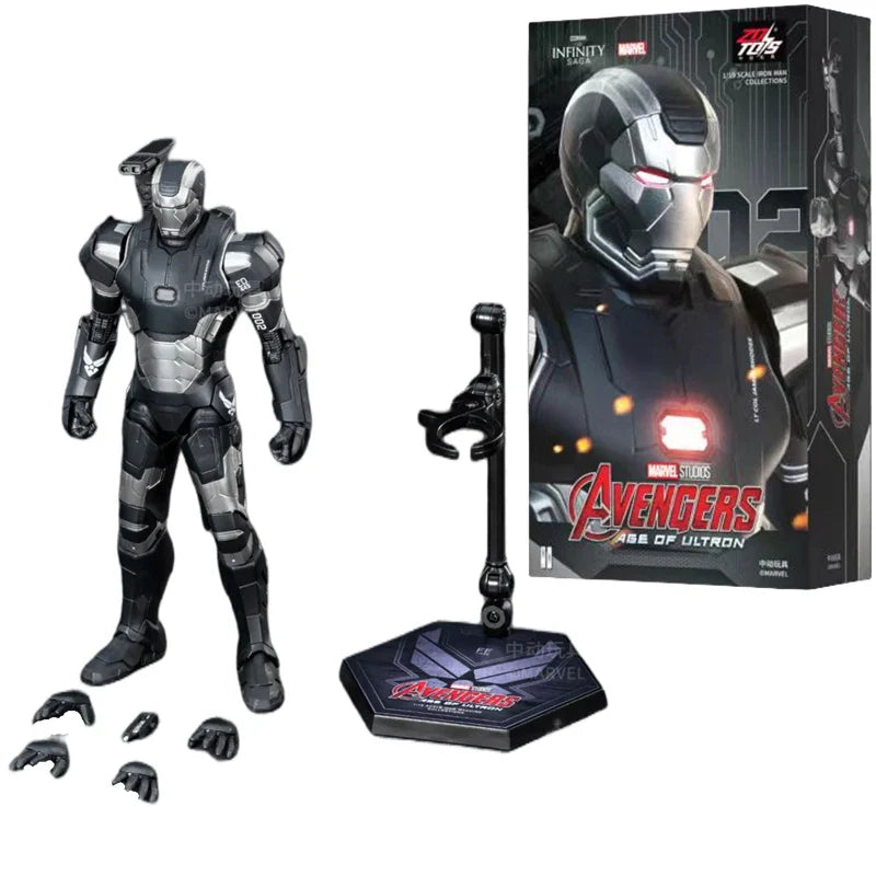 ZDTDS Original Iron Man MK37 Hammerhead MK12 MK38 Igor MK9 Iron Patriot War Machine legends Avengers Action Figure Collect Toy