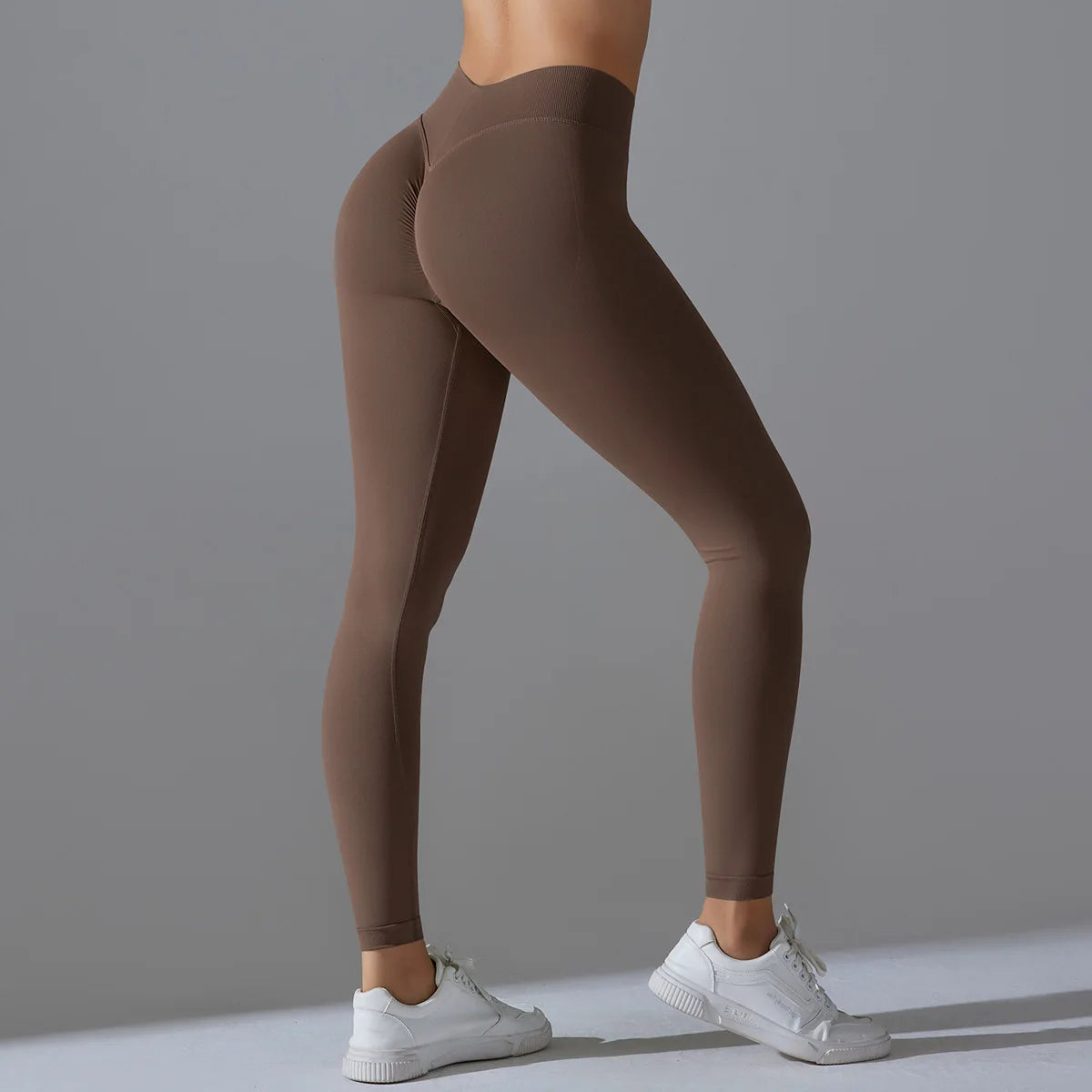 Workout Running Pants Seamless Bubble Butt Fitness Leggings Workout Outfit For Women