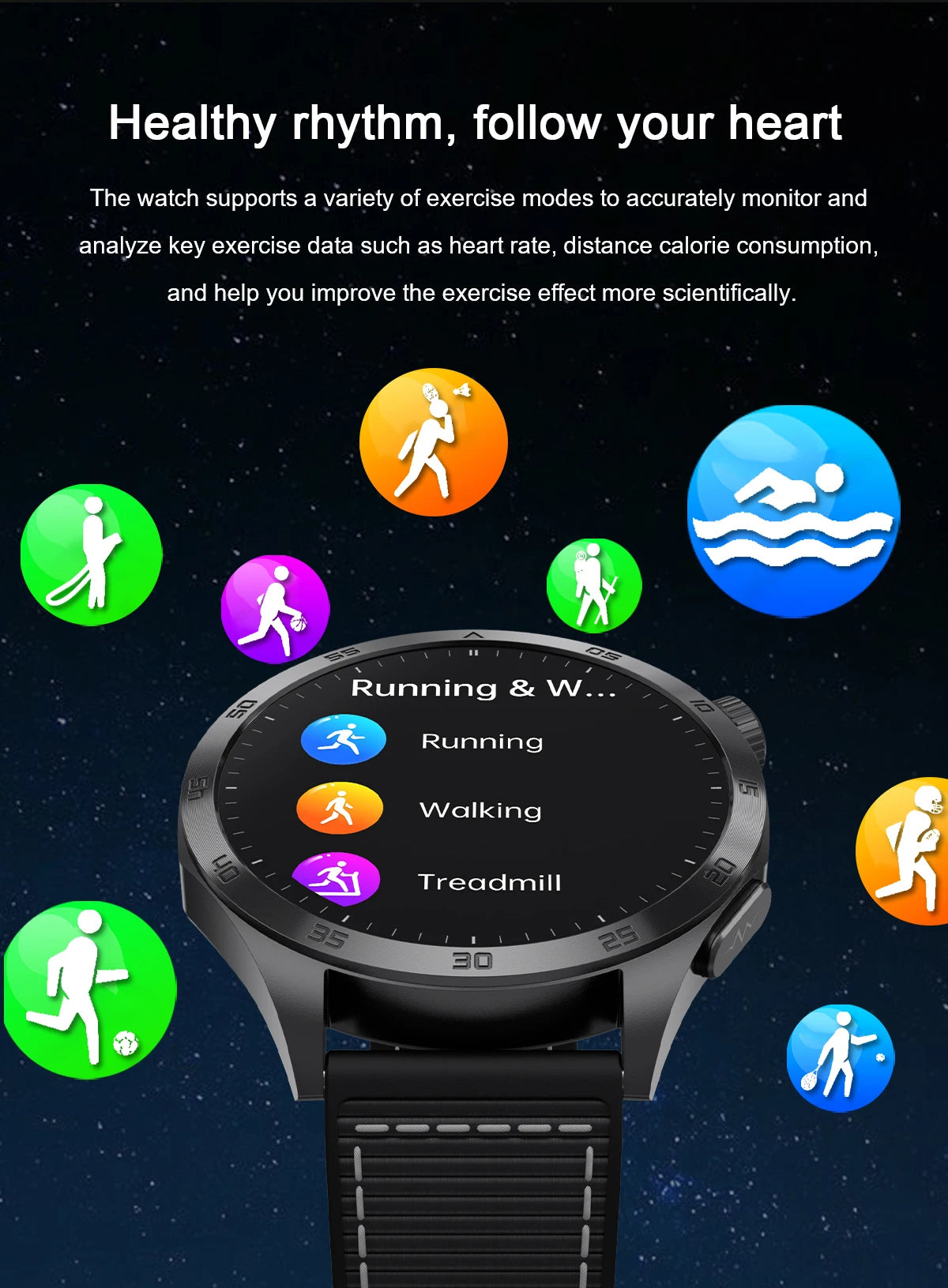GUHUAVMI NEW Fashion Health Expert Laser iagnosis Smart Watch Men ECG+PPG Three highs  Blood Pressure Heart Rate HD Call Watches
